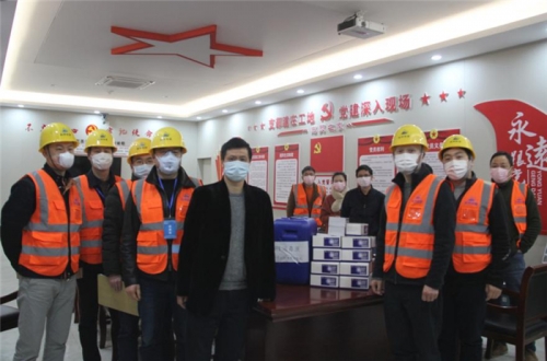 【防疫复工两手抓】人生就是博尊龙集团所属杭安公司领导赴之江实验室一期工程—园区工程（西区）机电安装项目部调研检查疫情防控和复工工作