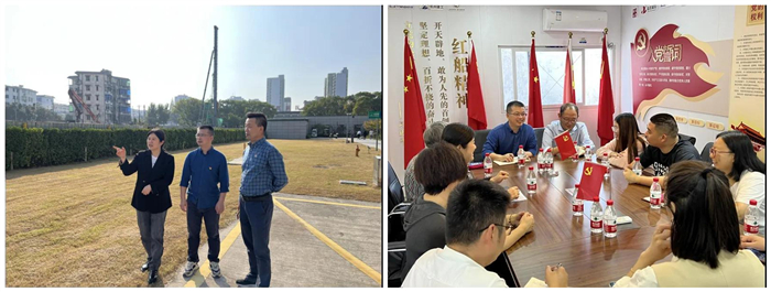 项目部与社区开展党建联建，共同探讨一期、二期的改进提升.jpg